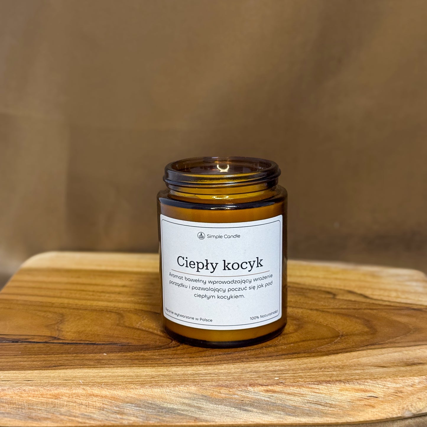 Świeca Sojowa "Ciepły Kocyk"