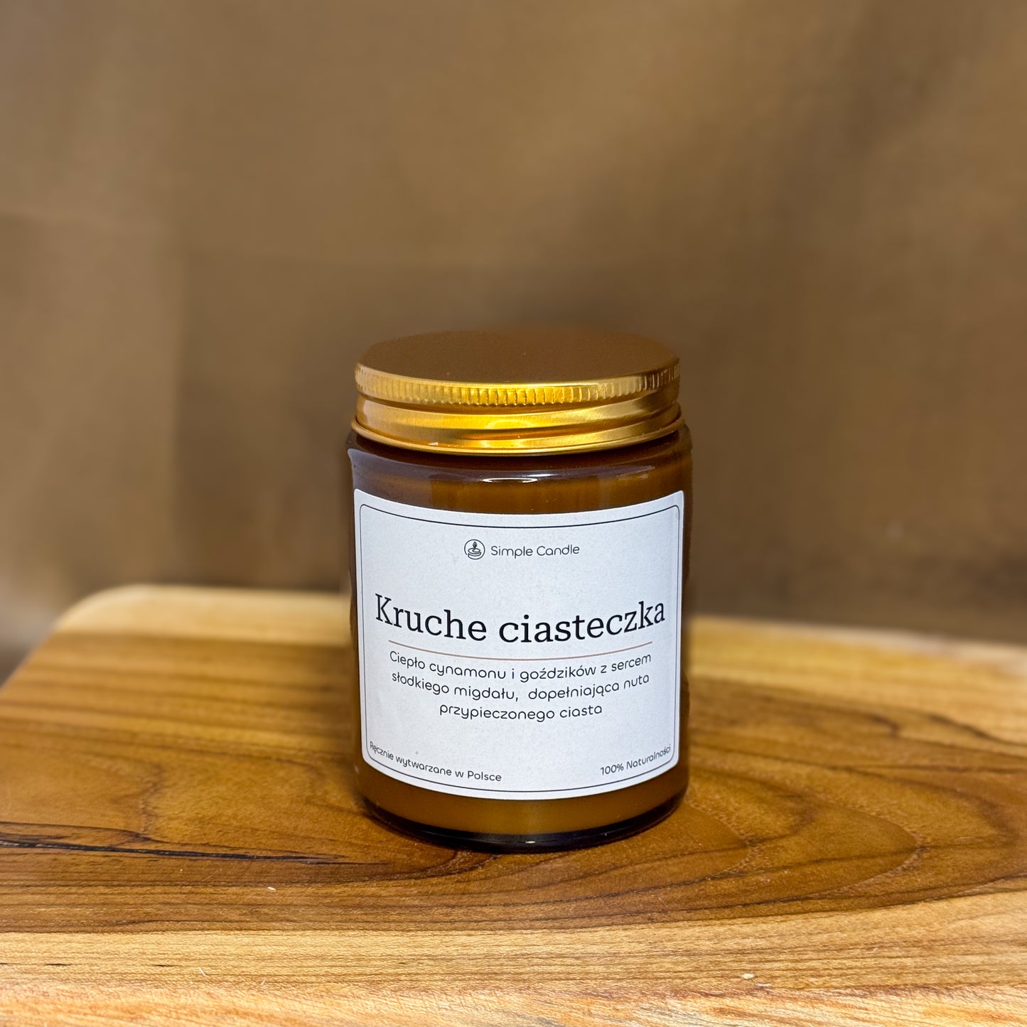 Świeca sojowa "Kruche Ciasteczka"