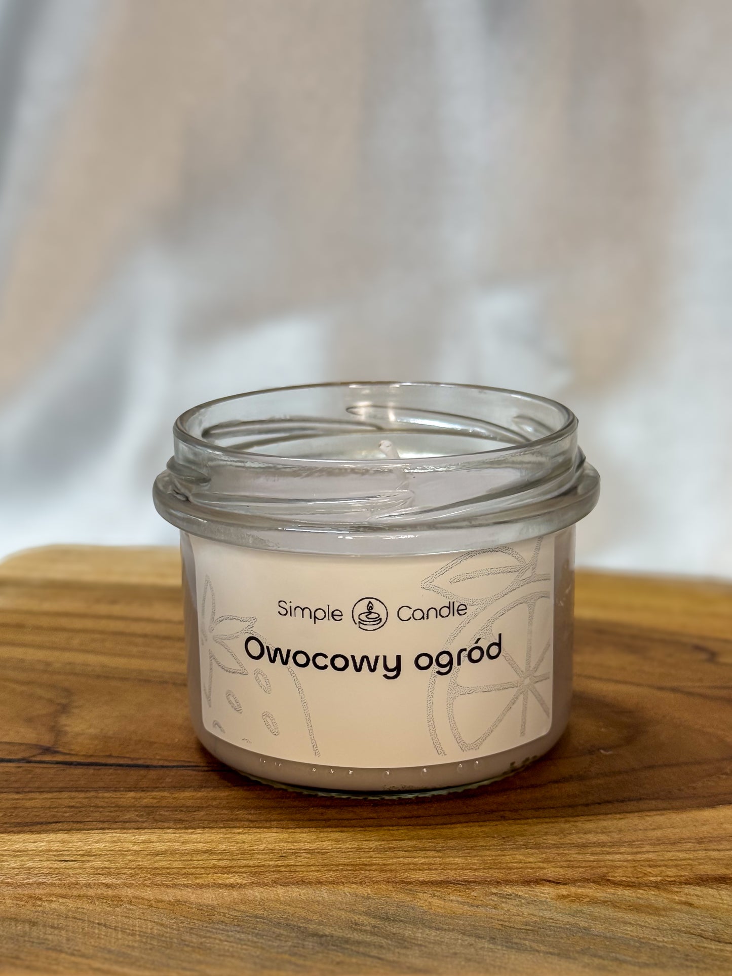 Świeca Sojowa "Owocowy Ogród"