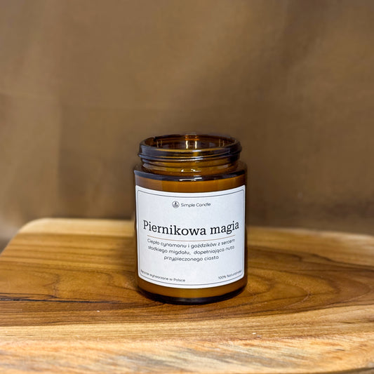 Świeca Sojowa" Piernikowa Magia"