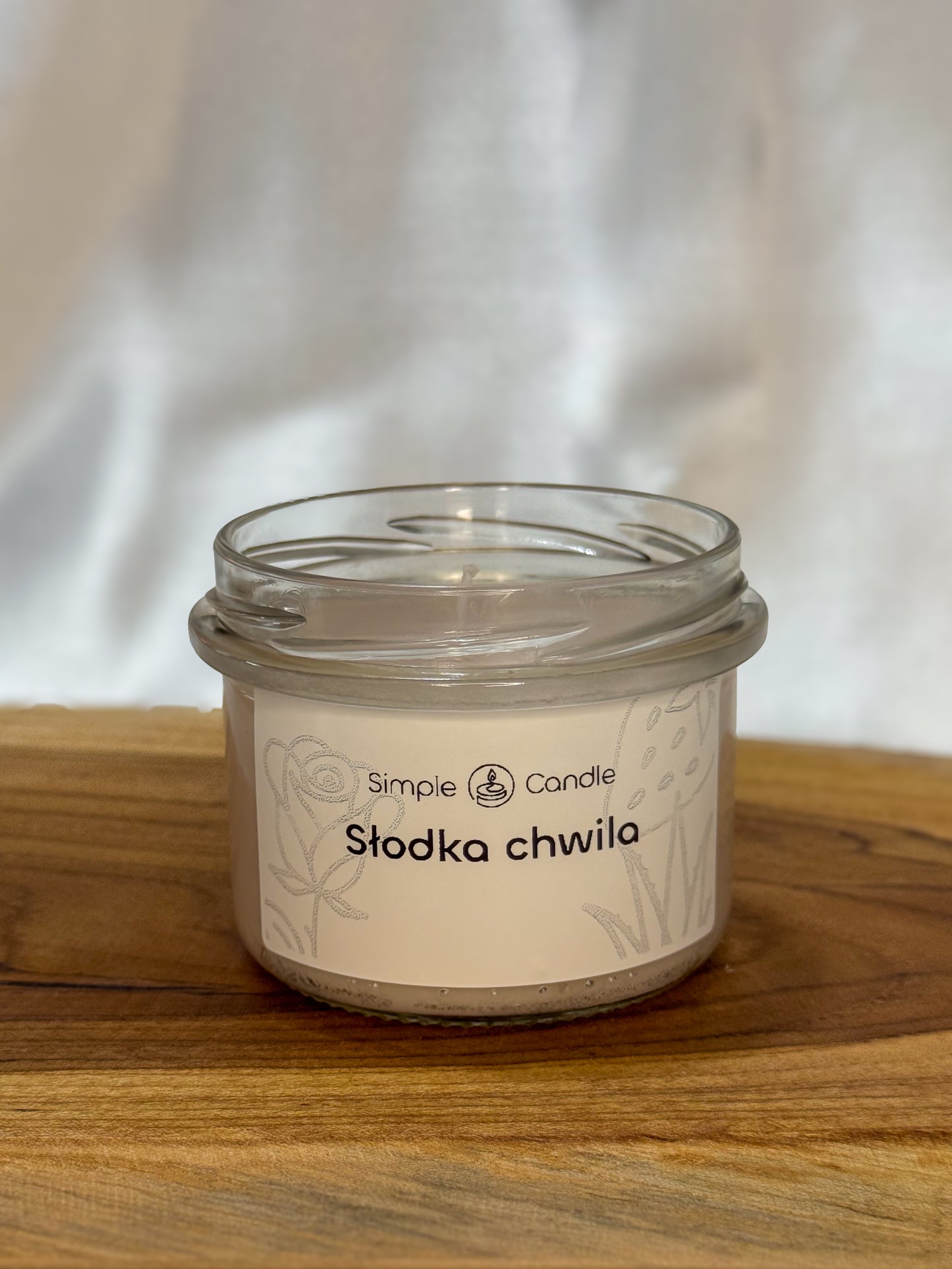 Świeca Sojowa "Słodka Chwila"