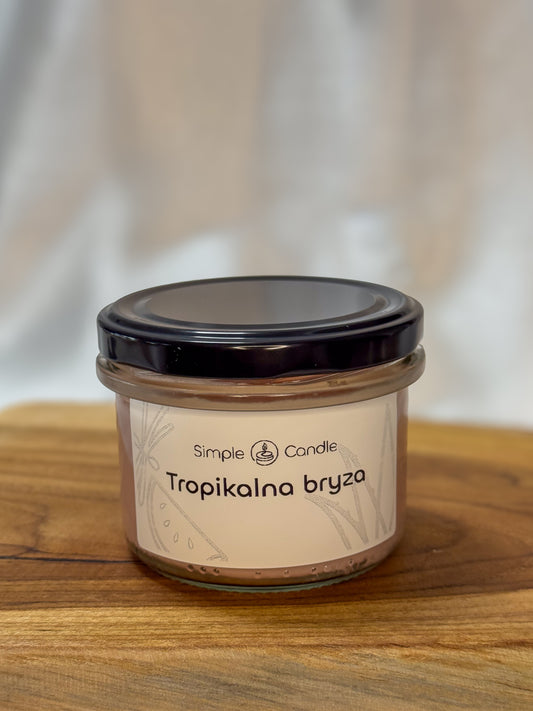 Świeca Sojowa "Tropikalna Bryza"