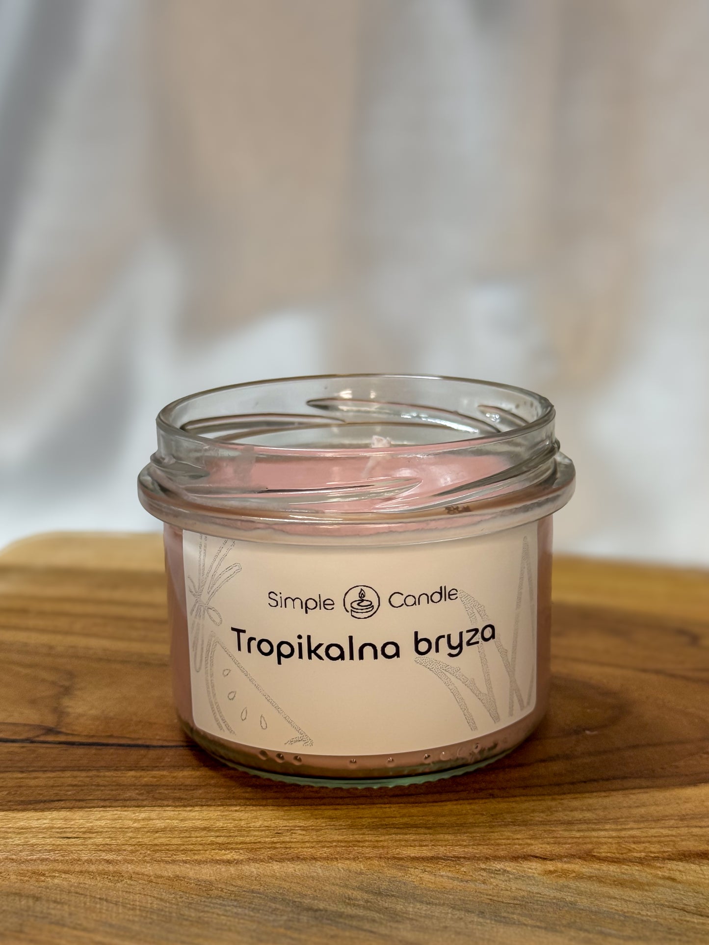 Świeca Sojowa "Tropikalna Bryza"