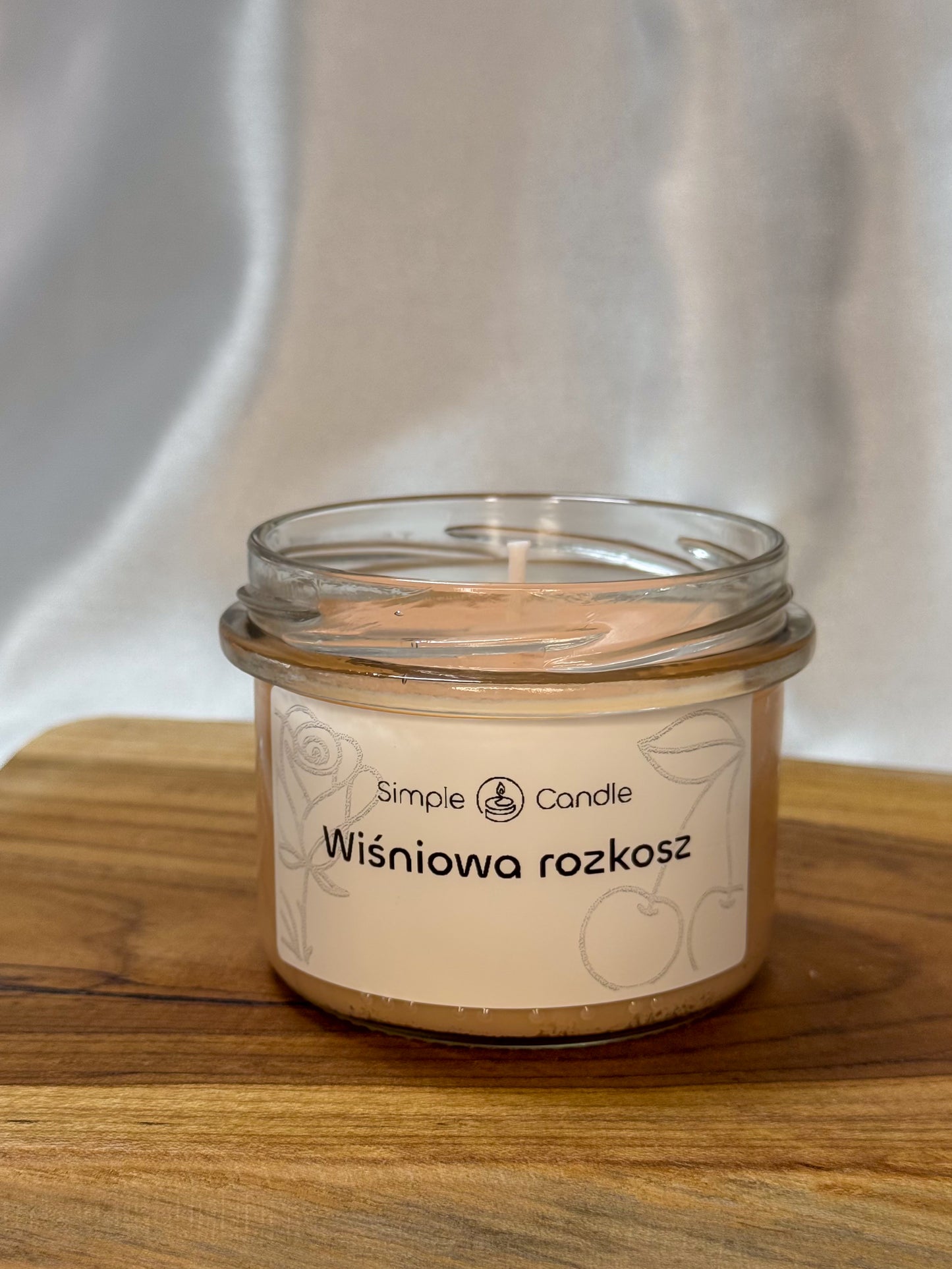 Świeca Sojowa "Wiśniowa Rozkosz"