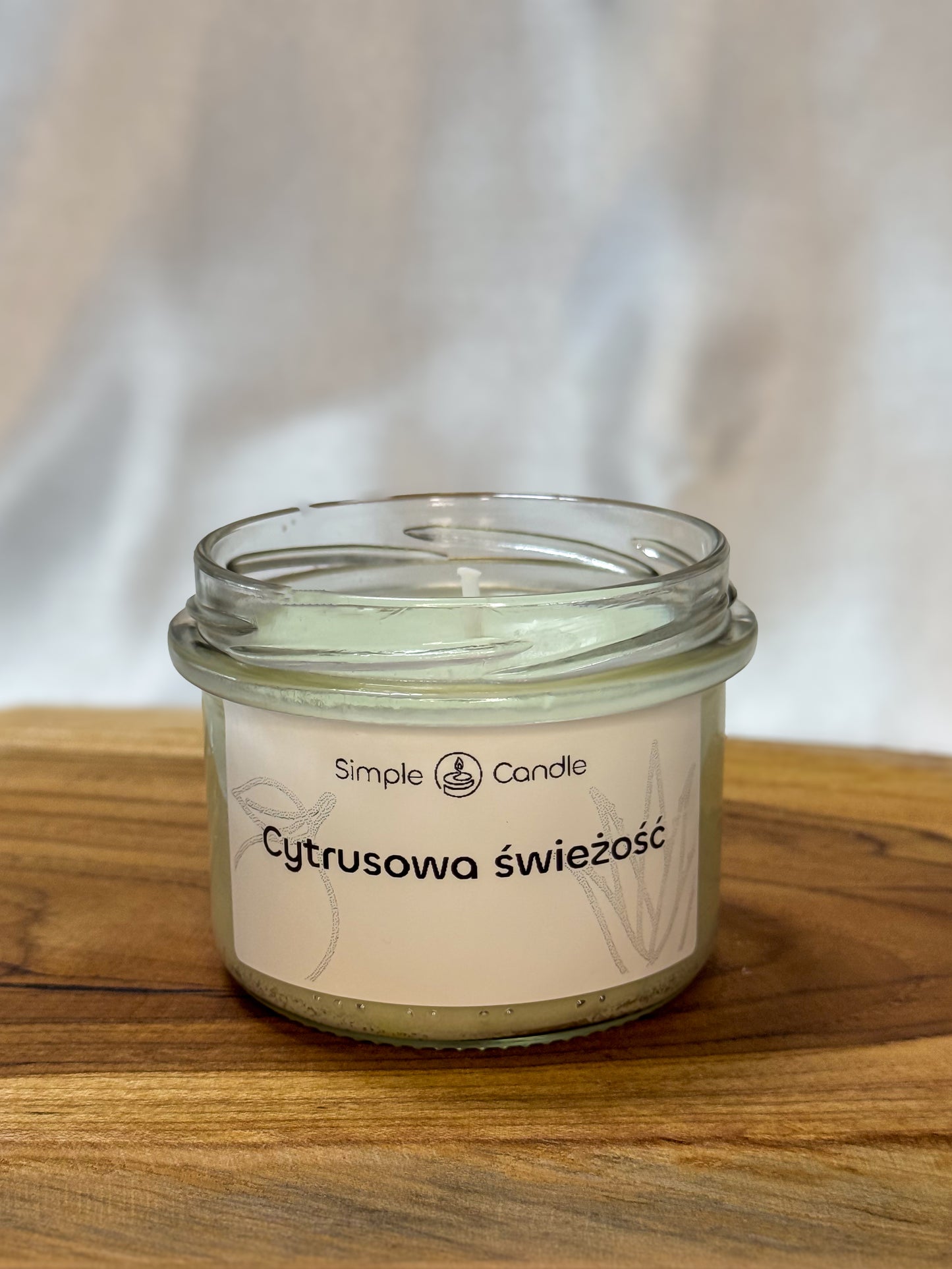 Świeca Sojowa "Cytrusowa Świeżość"
