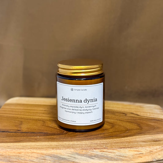 Świeca sojowa „Jesienna Dynia”