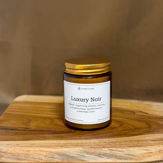 Świeca Sojowa "Luxury Noir"
