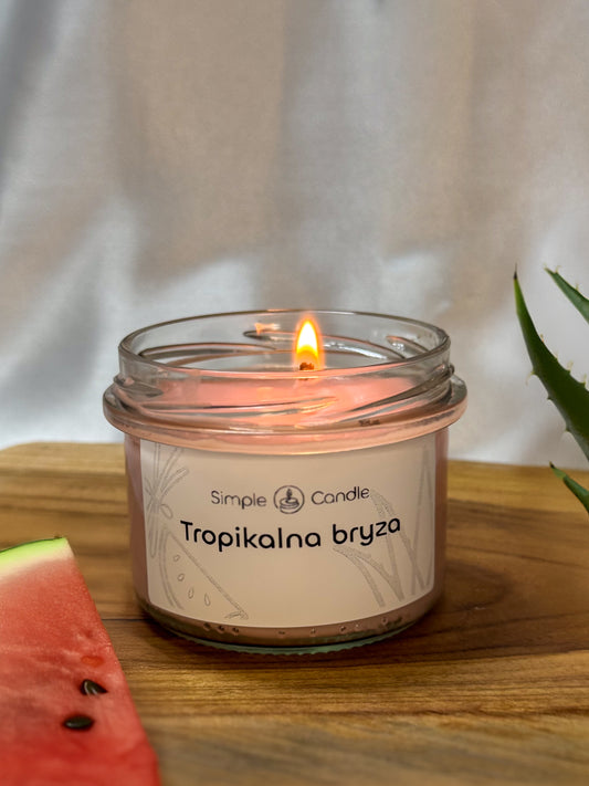 Świeca Sojowa "Tropikalna Bryza"